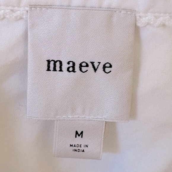 Anthropologie White Button Down Shirt - Picture 11 of 12